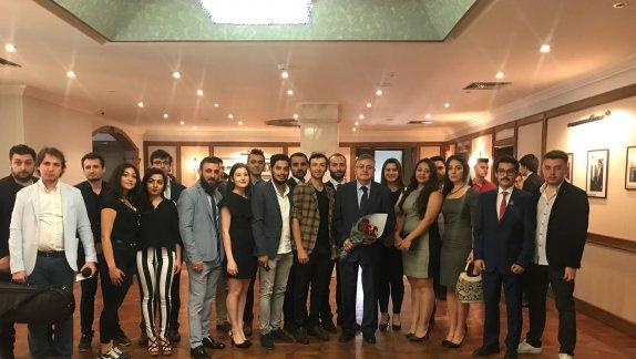 Moskova´da öğrenim gören Türk  ve Rusya Devlet Beşerî Bilimler Üniversitesinde Türkçe öğrenen Rus öğrencilerimizle Yıl Sonu Değerlendirme toplantısı düzenledik.