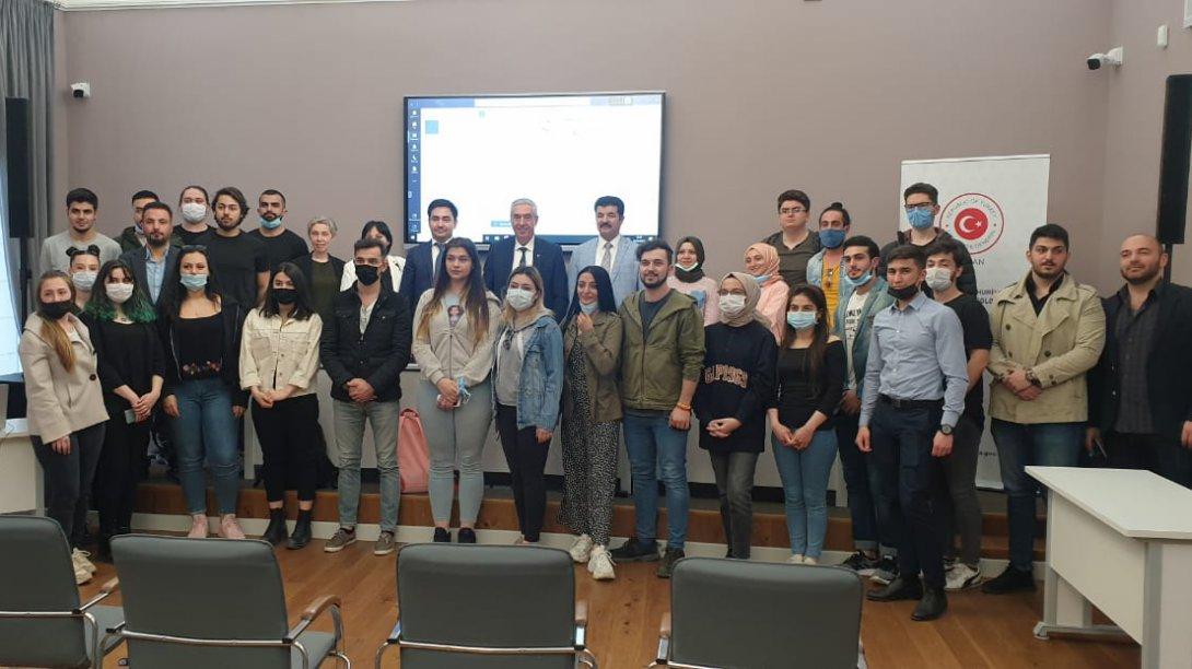 Kazan Federal Üniversitesindeki Türk Öğrenciler ile Buluşma